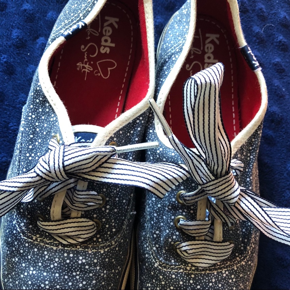 Keds Taylor Swift Sneakers With Ribbon Laces W6 Gem